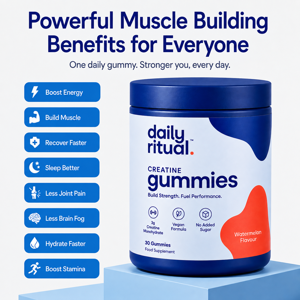 Daily Ritual Creatine Gummies | Made for Women