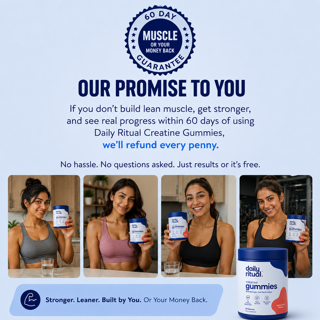 Daily Ritual Creatine Gummies | Made for Women
